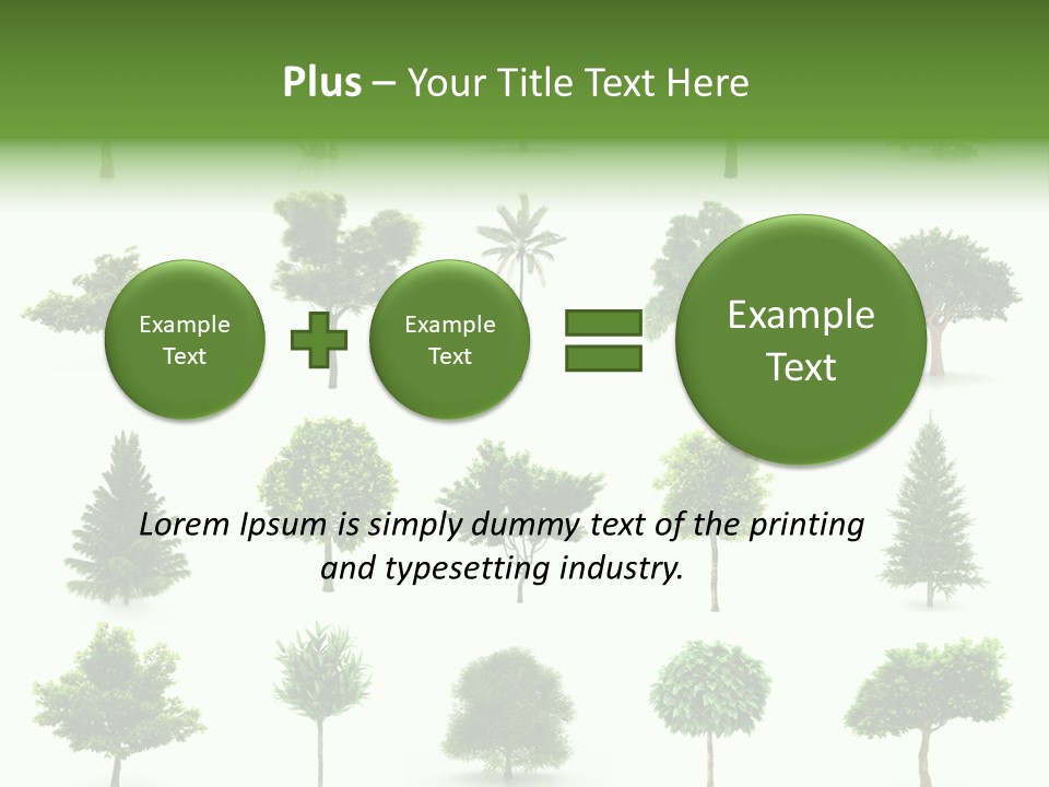 Plant Countryside Summer PowerPoint Template