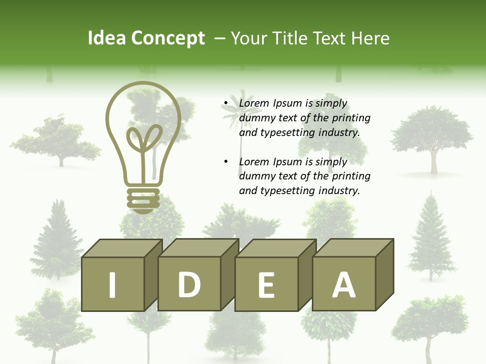 Plant Countryside Summer PowerPoint Template