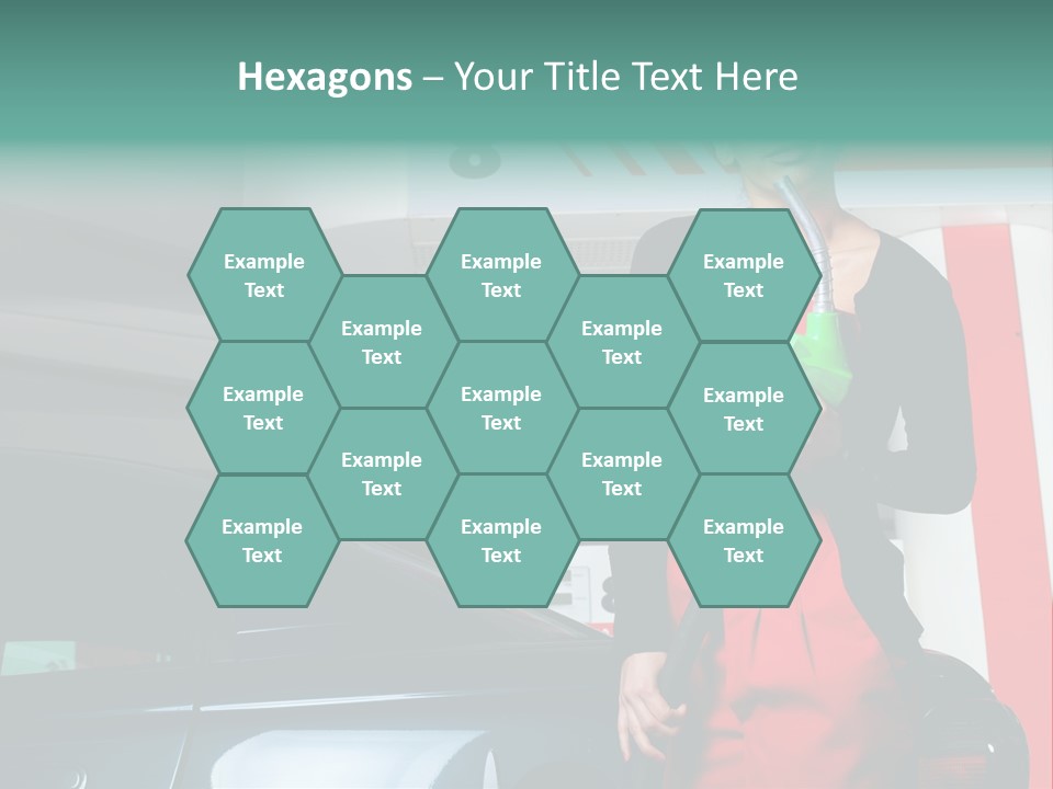Person Petrol Gallon PowerPoint Template