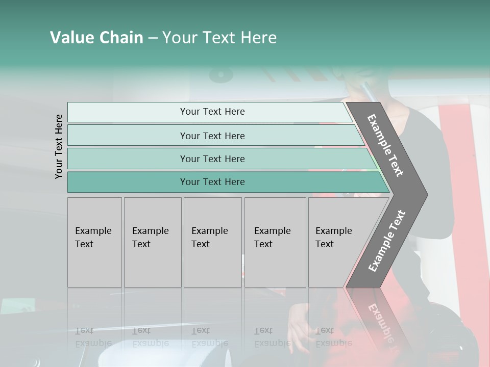 Person Petrol Gallon PowerPoint Template