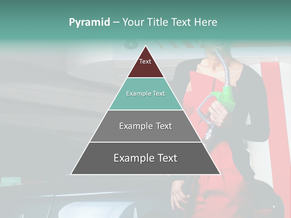 Person Petrol Gallon PowerPoint Template
