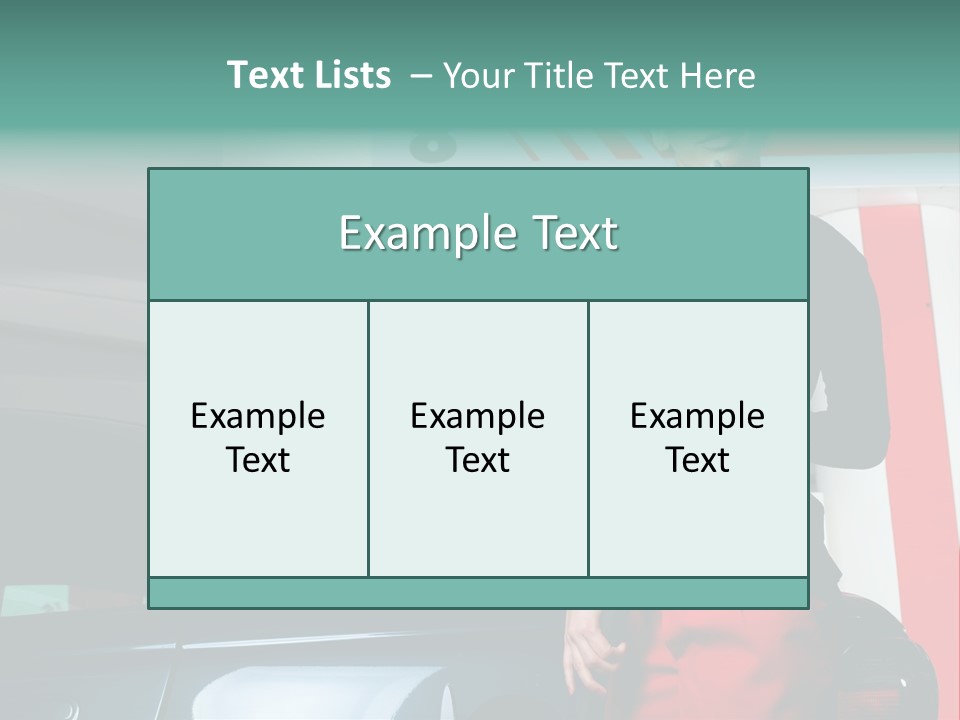 Person Petrol Gallon PowerPoint Template