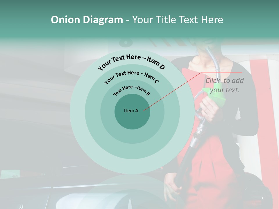 Person Petrol Gallon PowerPoint Template