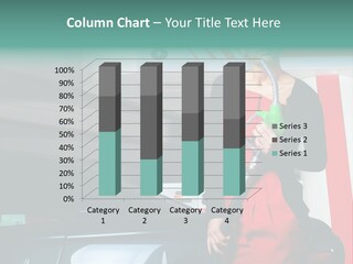 Person Petrol Gallon PowerPoint Template