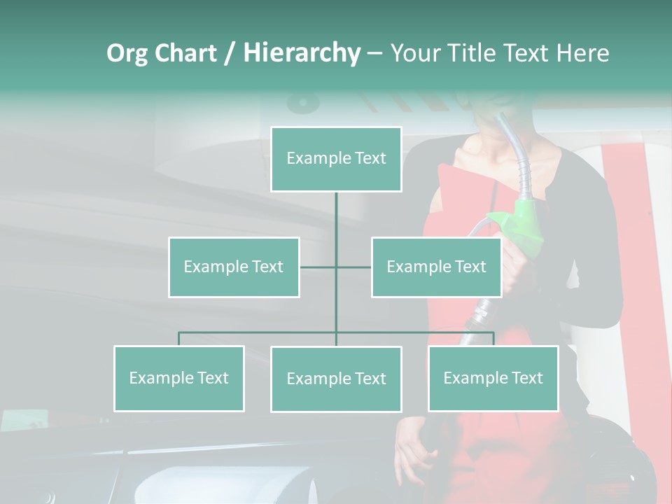 Person Petrol Gallon PowerPoint Template