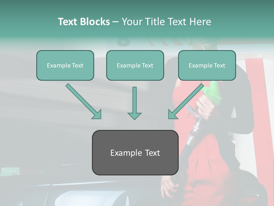 Person Petrol Gallon PowerPoint Template