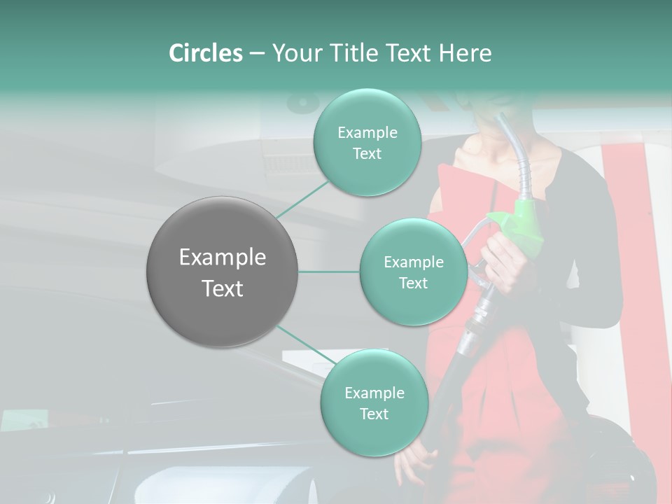 Person Petrol Gallon PowerPoint Template