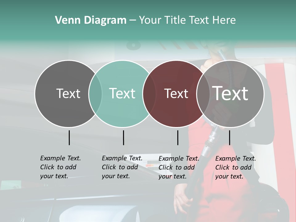 Person Petrol Gallon PowerPoint Template