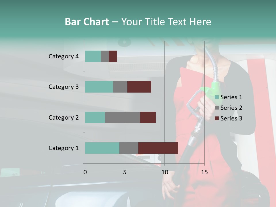 Person Petrol Gallon PowerPoint Template
