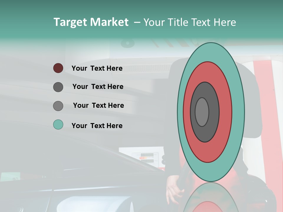 Person Petrol Gallon PowerPoint Template