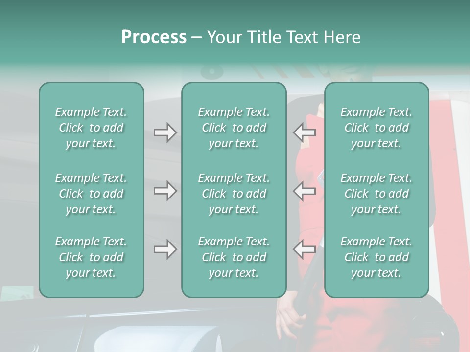 Person Petrol Gallon PowerPoint Template