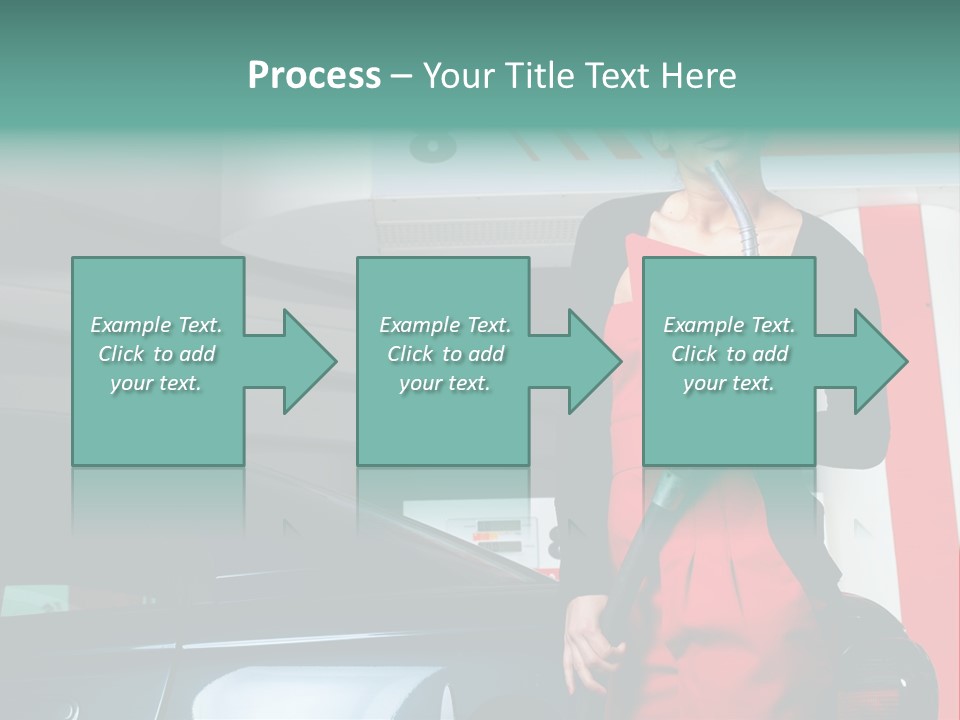 Person Petrol Gallon PowerPoint Template