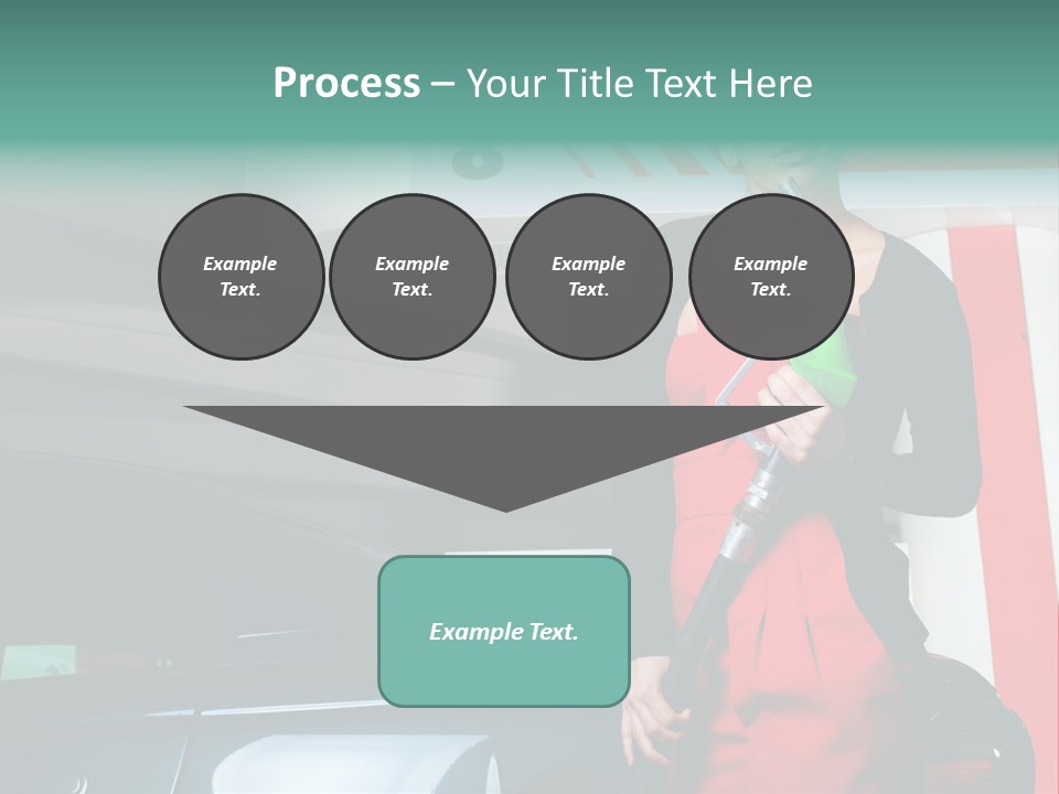 Person Petrol Gallon PowerPoint Template
