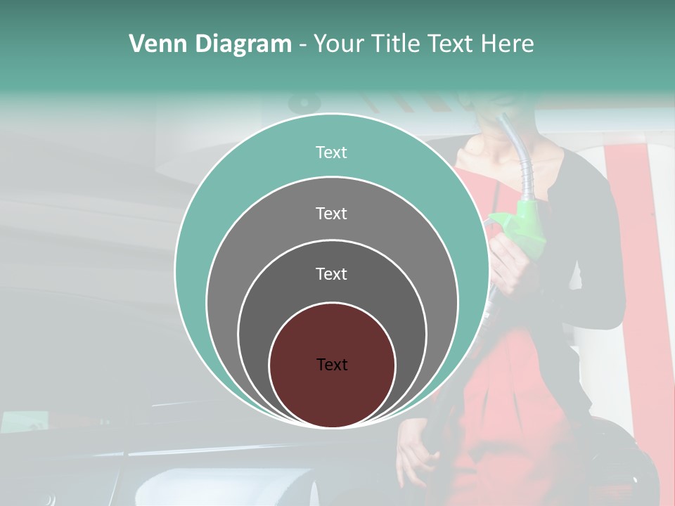 Person Petrol Gallon PowerPoint Template