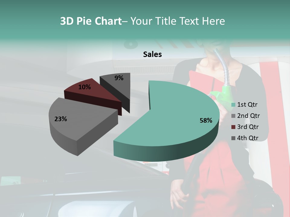 Person Petrol Gallon PowerPoint Template
