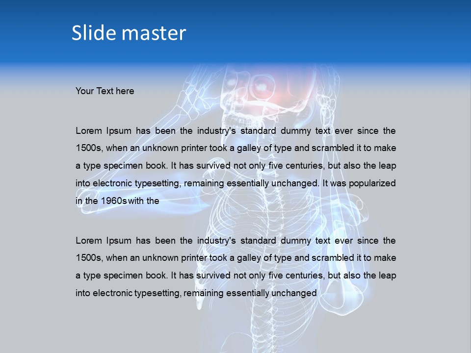 Mental Agonizing Upset PowerPoint Template