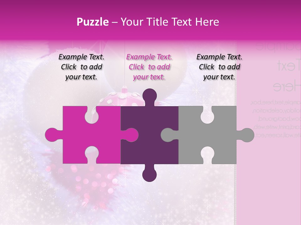 Card Balls Send PowerPoint Template