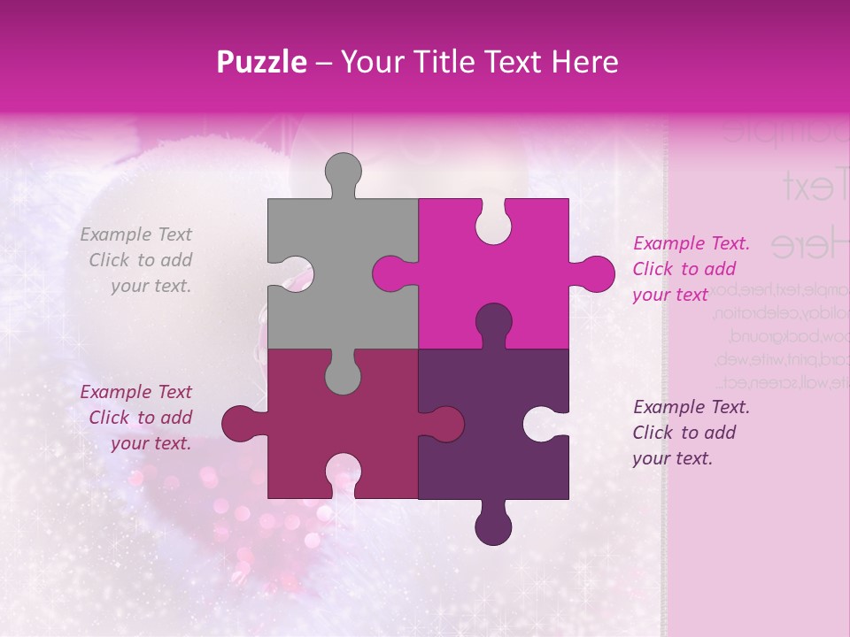 Card Balls Send PowerPoint Template