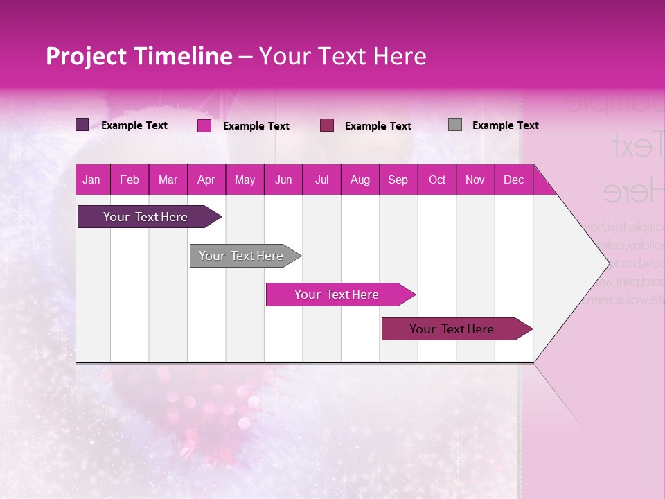 Card Balls Send PowerPoint Template