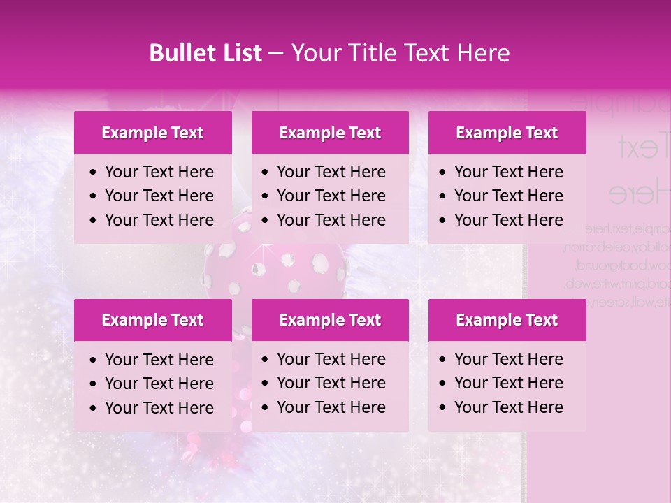 Card Balls Send PowerPoint Template