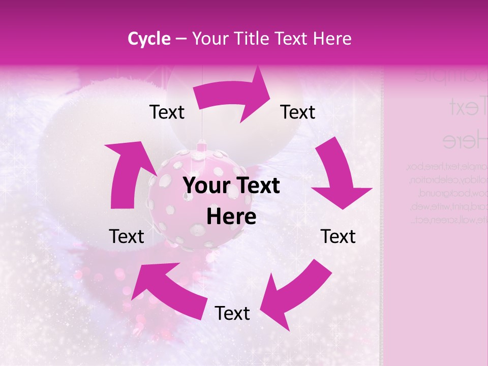 Card Balls Send PowerPoint Template