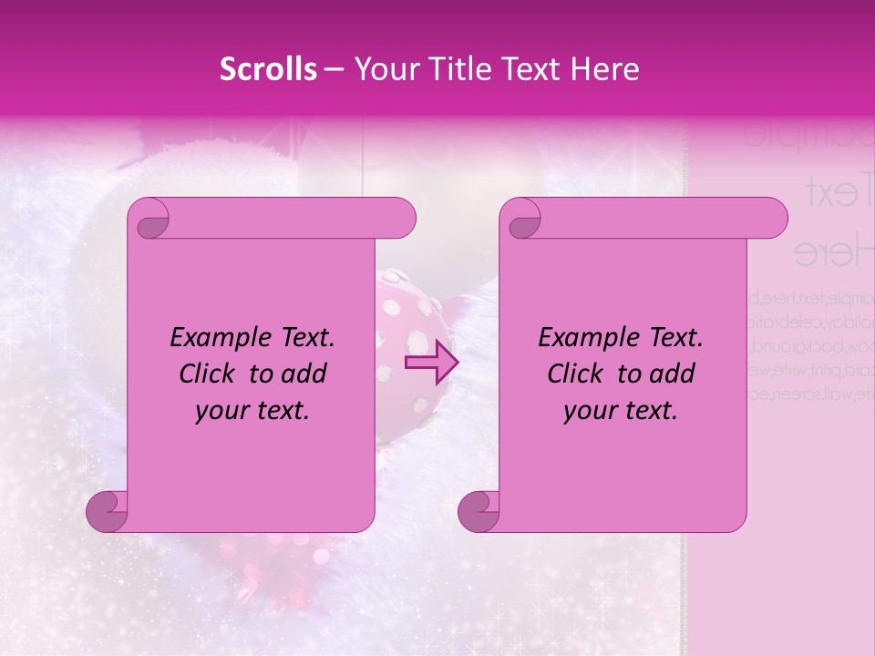 Card Balls Send PowerPoint Template