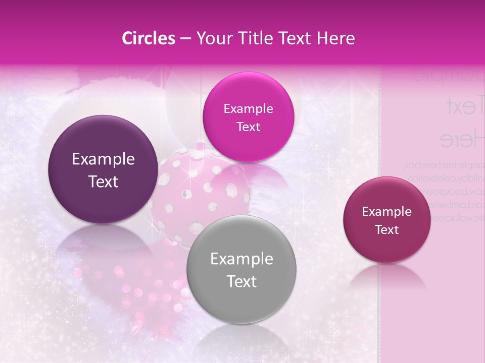 Card Balls Send PowerPoint Template