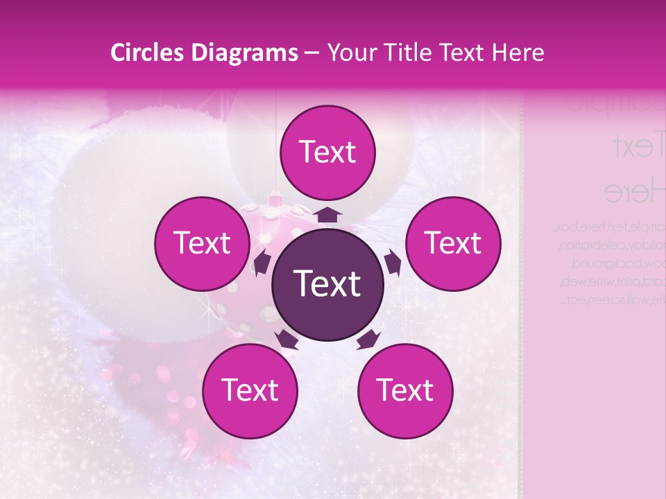 Card Balls Send PowerPoint Template