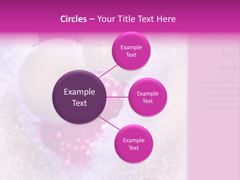 Card Balls Send PowerPoint Template