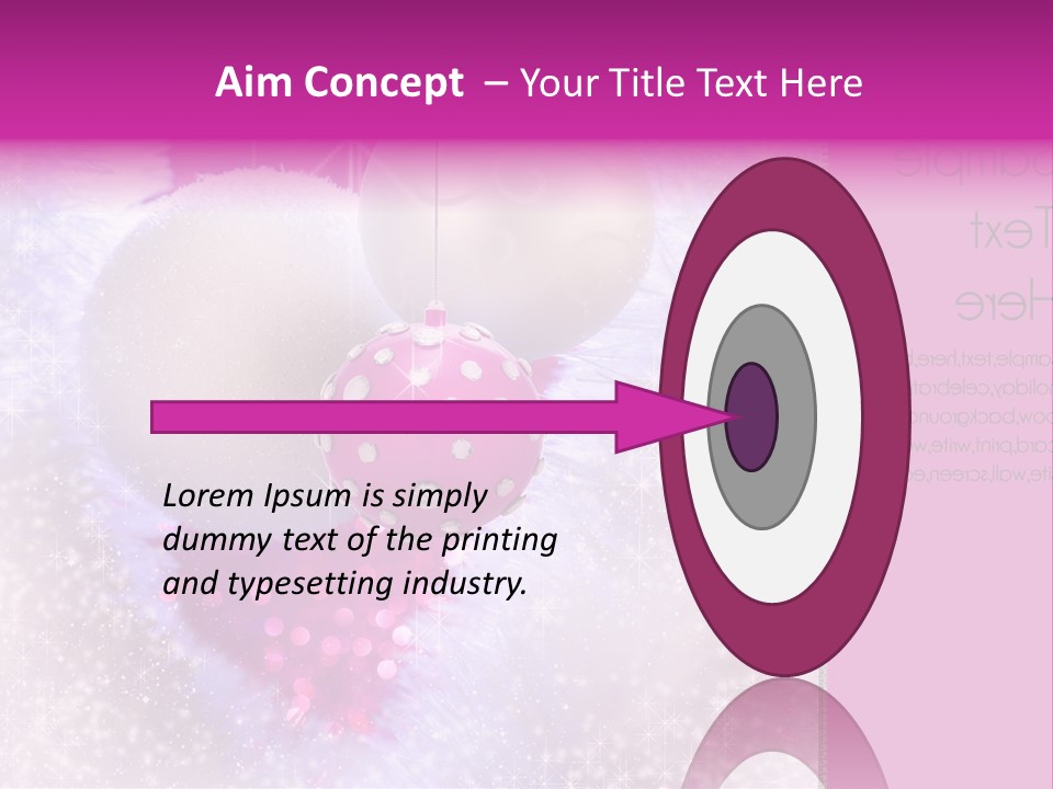 Card Balls Send PowerPoint Template