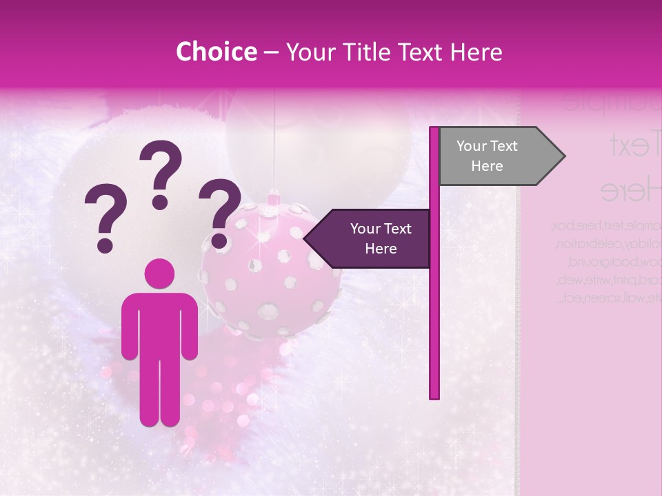 Card Balls Send PowerPoint Template