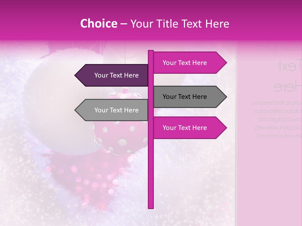 Card Balls Send PowerPoint Template