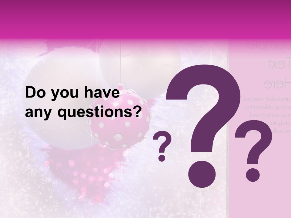 Card Balls Send PowerPoint Template