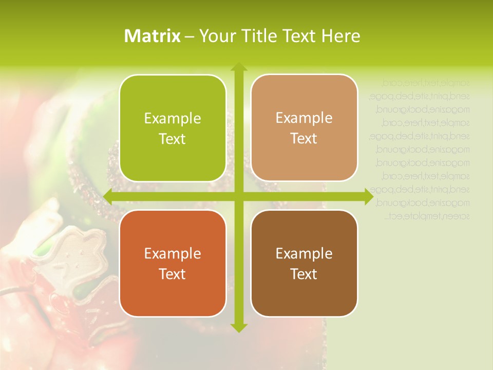 Tree Celebration Send PowerPoint Template