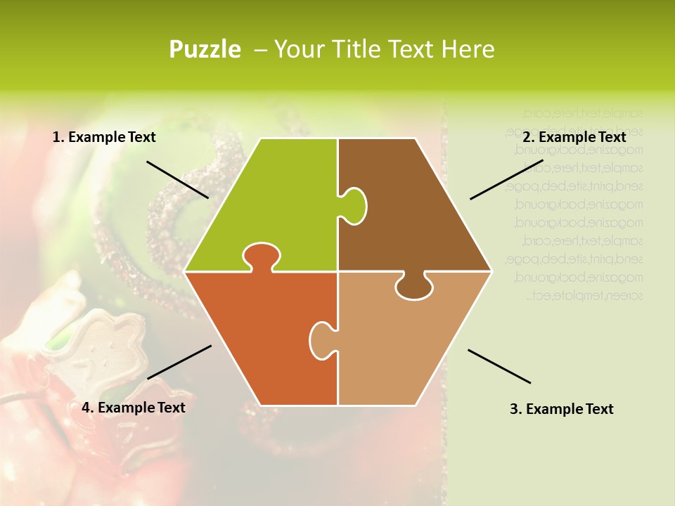 Tree Celebration Send PowerPoint Template