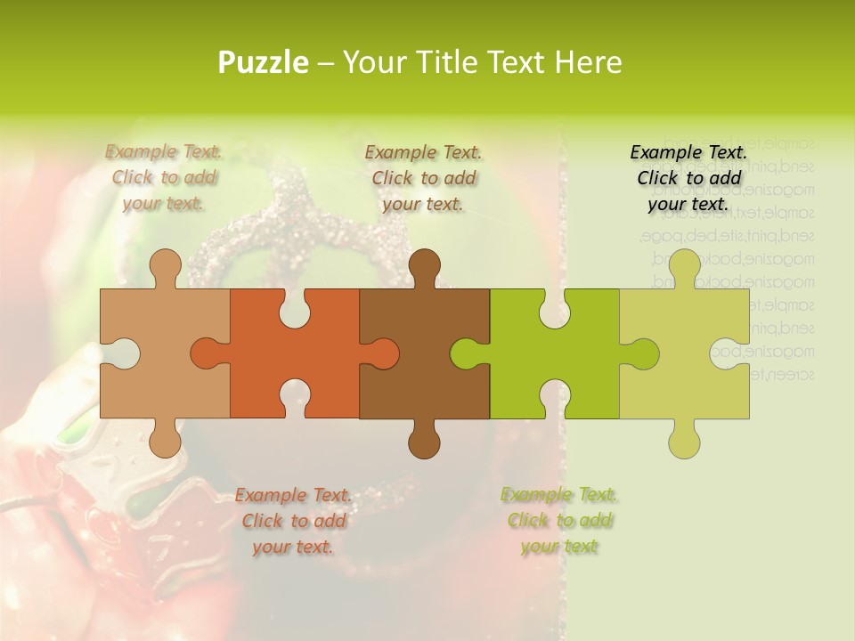 Tree Celebration Send PowerPoint Template