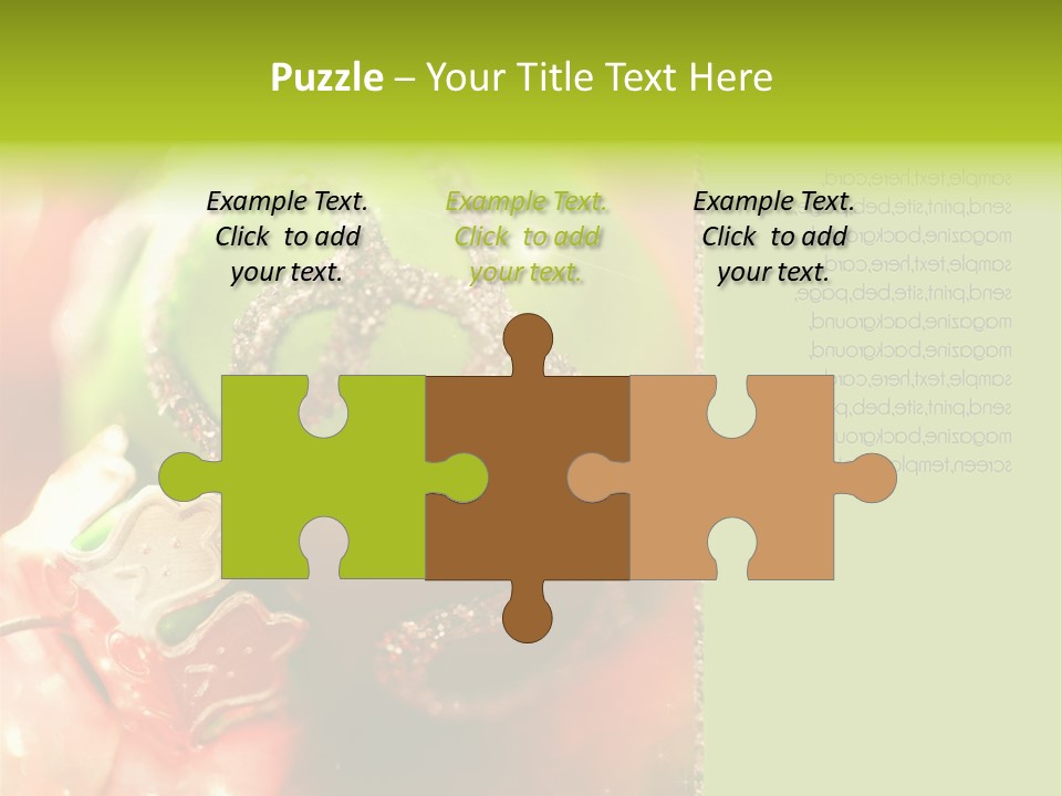 Tree Celebration Send PowerPoint Template