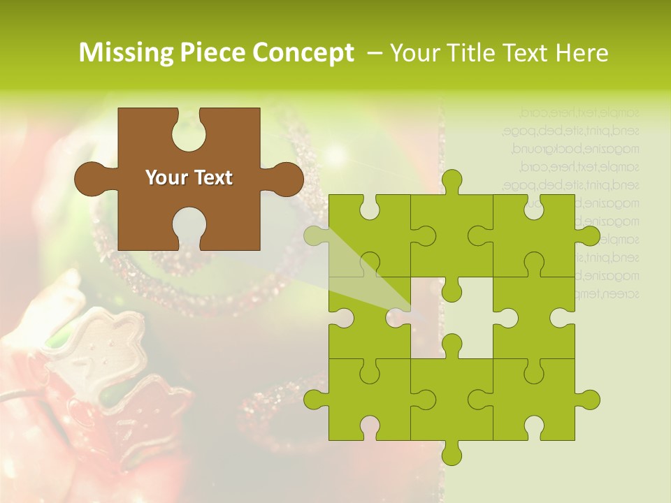 Tree Celebration Send PowerPoint Template