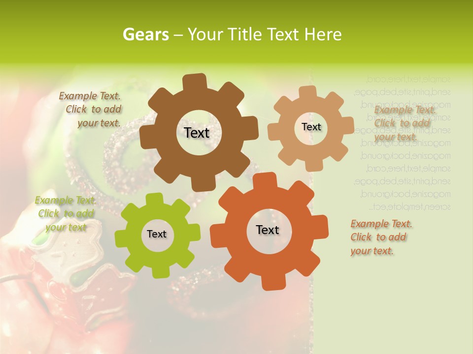 Tree Celebration Send PowerPoint Template