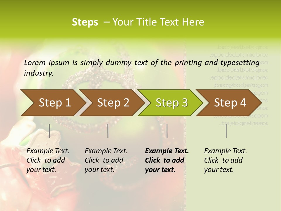 Tree Celebration Send PowerPoint Template