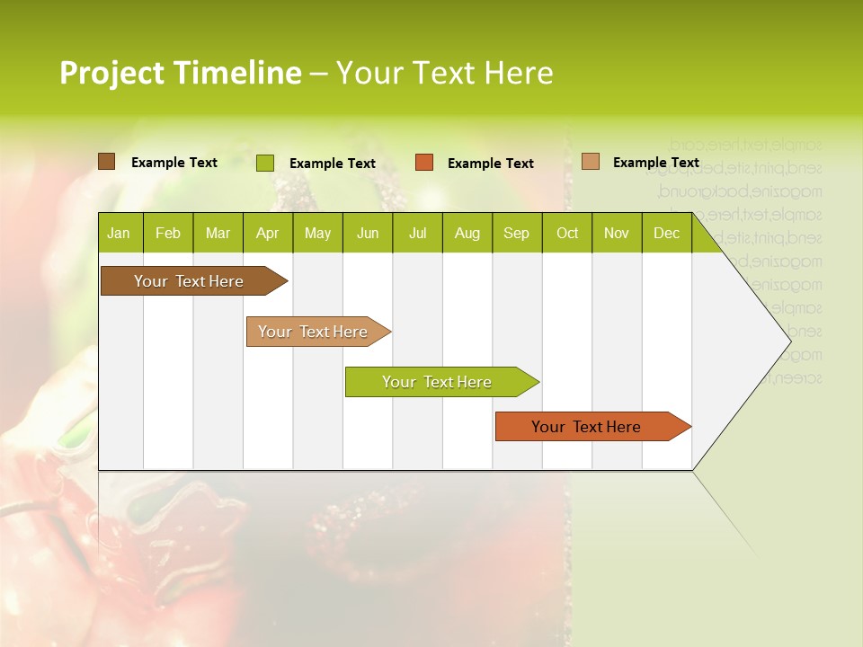 Tree Celebration Send PowerPoint Template