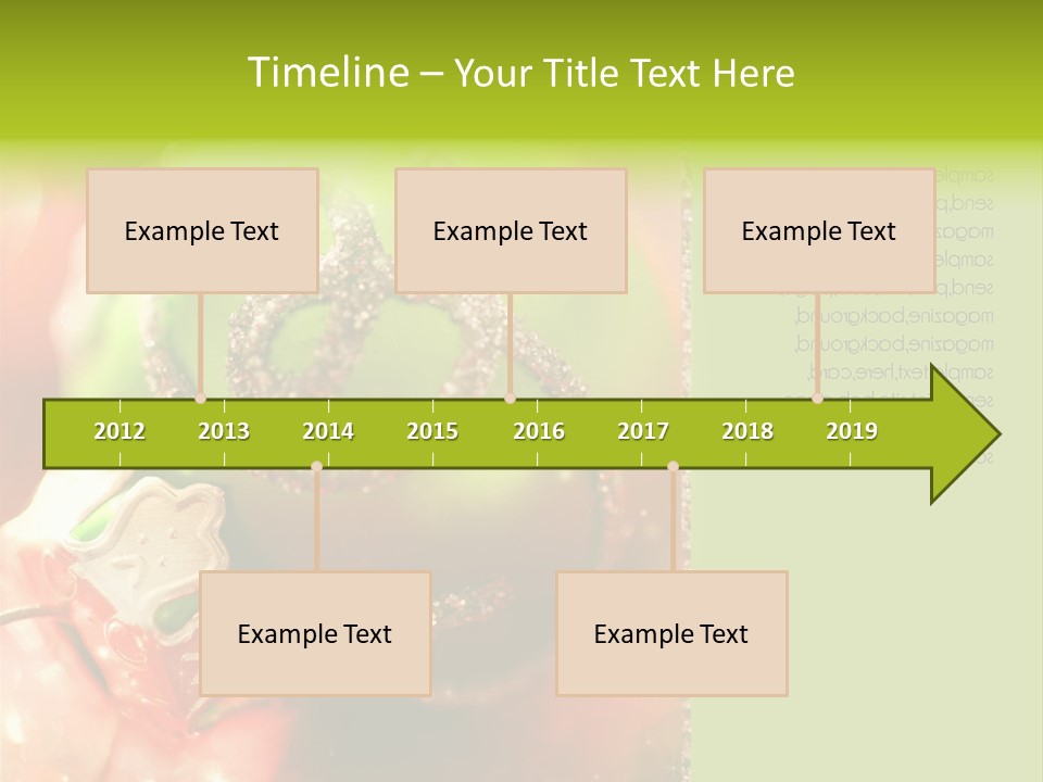 Tree Celebration Send PowerPoint Template