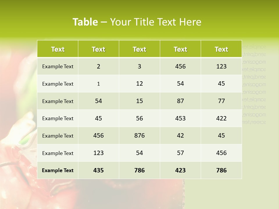 Tree Celebration Send PowerPoint Template