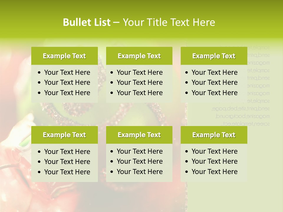 Tree Celebration Send PowerPoint Template