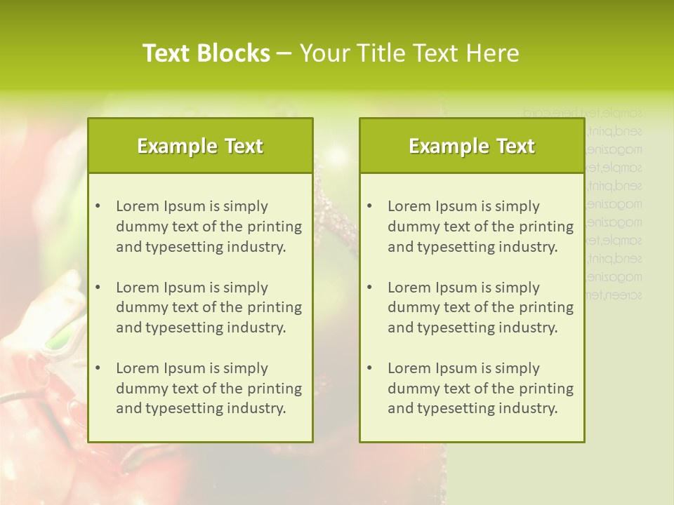 Tree Celebration Send PowerPoint Template