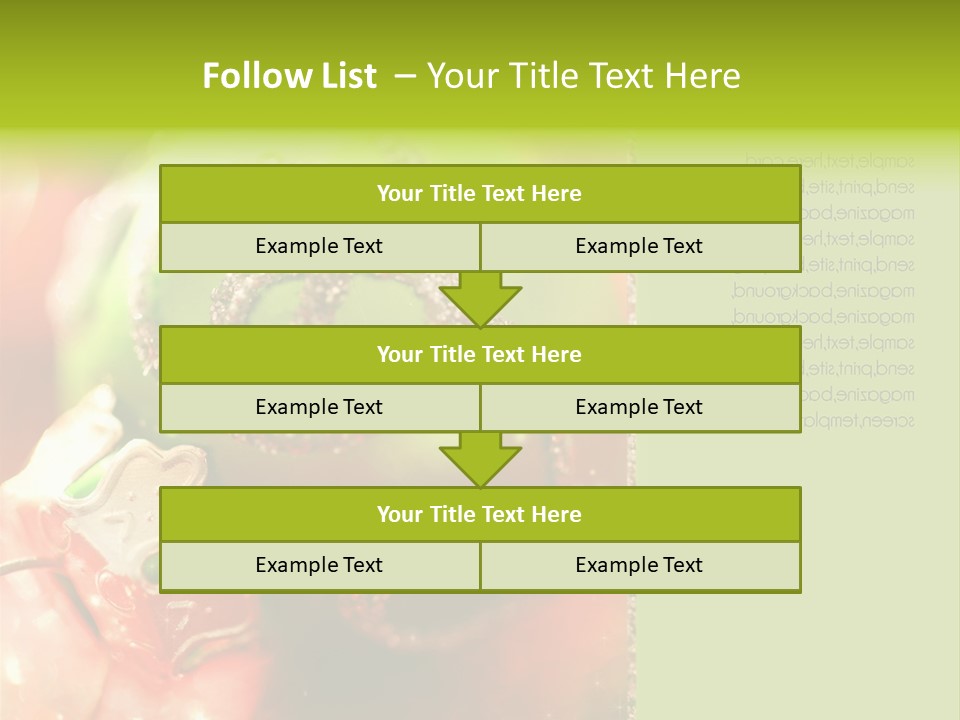 Tree Celebration Send PowerPoint Template