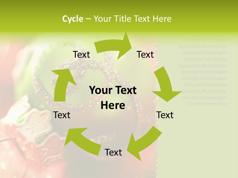 Tree Celebration Send PowerPoint Template