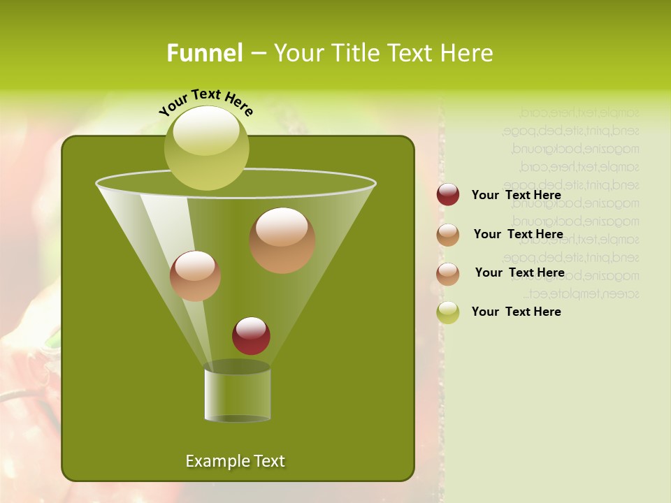 Tree Celebration Send PowerPoint Template