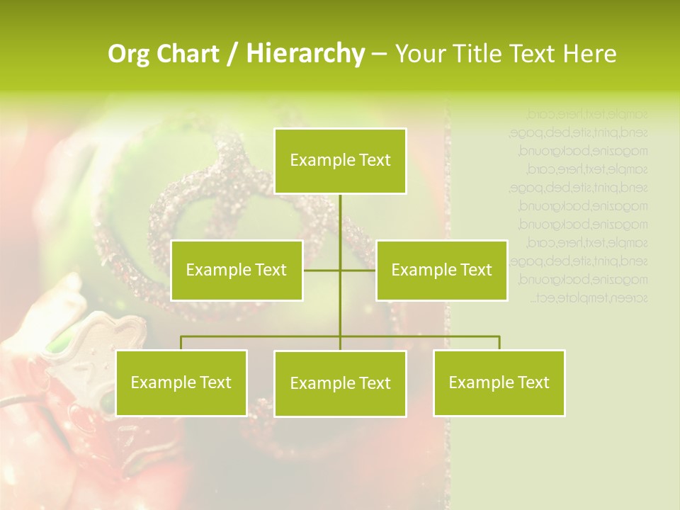 Tree Celebration Send PowerPoint Template