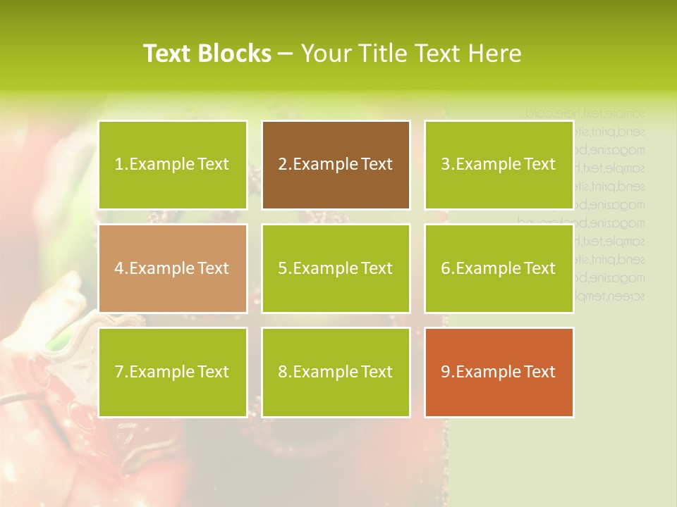 Tree Celebration Send PowerPoint Template